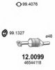 ASSO 12.0099 Catalytic Converter